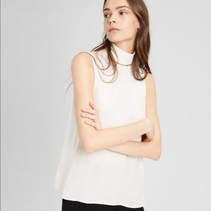 Theory Slit Collar Top